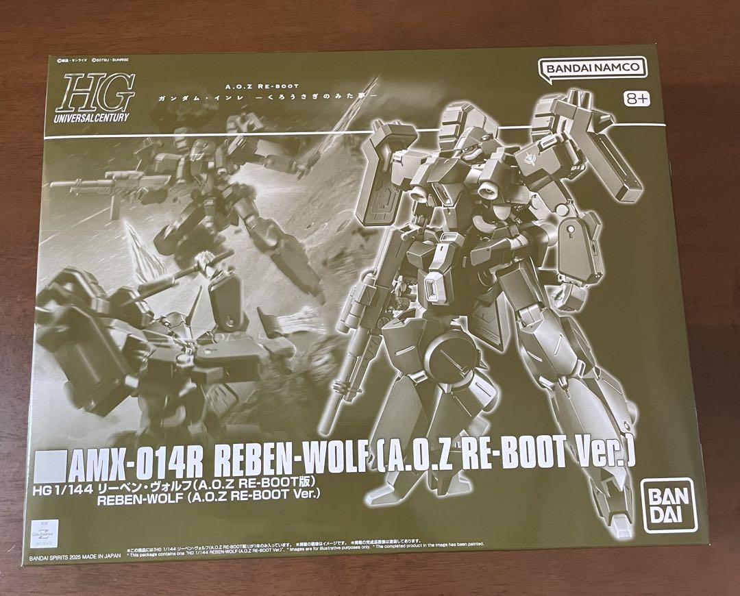 HG 1/144 リーベン・ヴォルフ(A.O.Z RE-BOOT版) - メルカリ