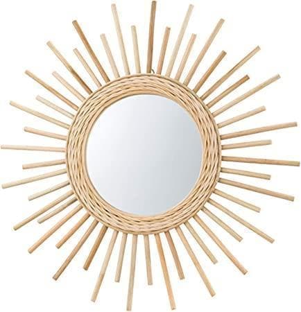 日本最大級 ⭐️特大SALE⭐️お洒落 新品 ラタンミラー 北欧 南国