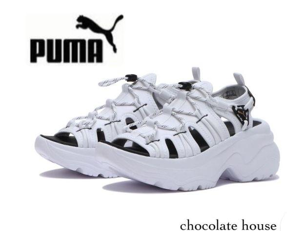 PUMA PUMA プーマ シリア ウェッジ サンダル ホワイト 白 PUMA PUMA プーマ シリア ウェッジ サンダル ホワイト 白