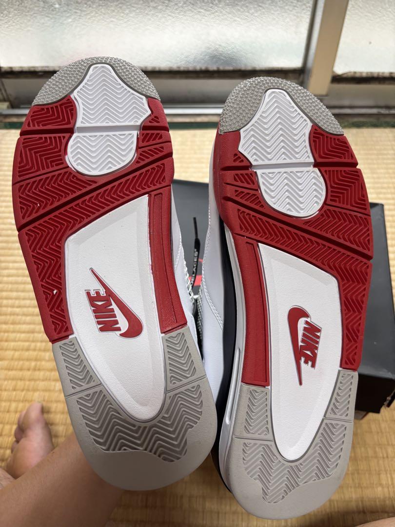 靴 Nike Air Jordan 4 Retro OG \"Fire Red\"