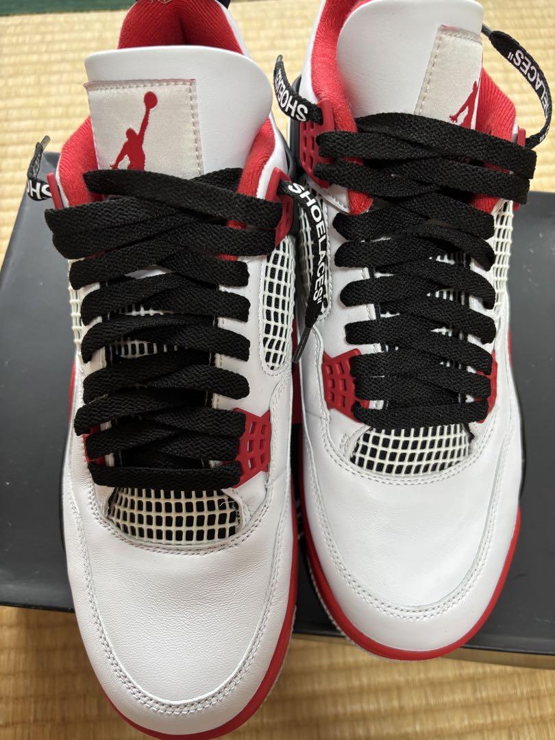 靴 Nike Air Jordan 4 Retro OG \"Fire Red\"