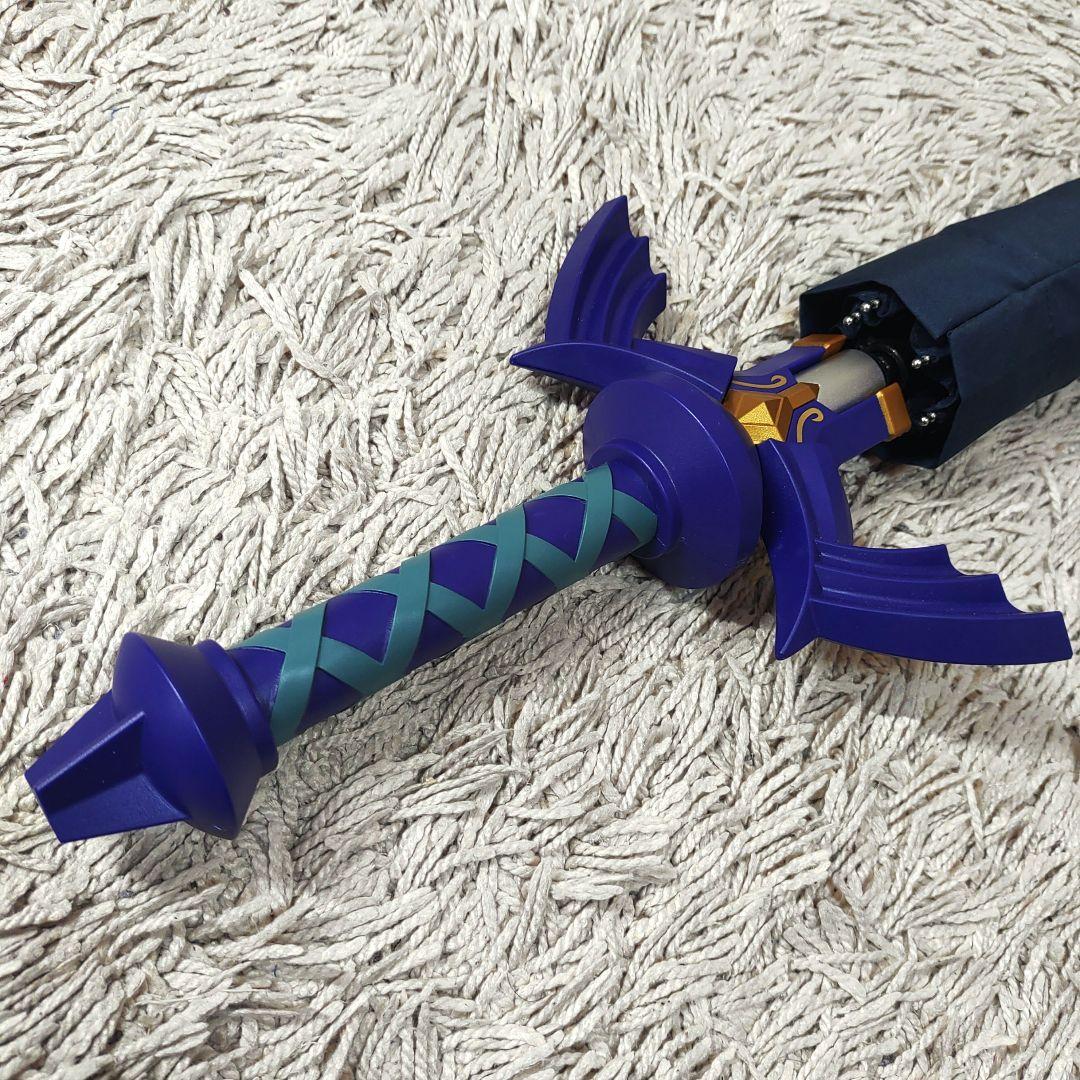 美品】ゼルダの伝説 折り畳み傘 雨傘 マスターソード 一番クジ