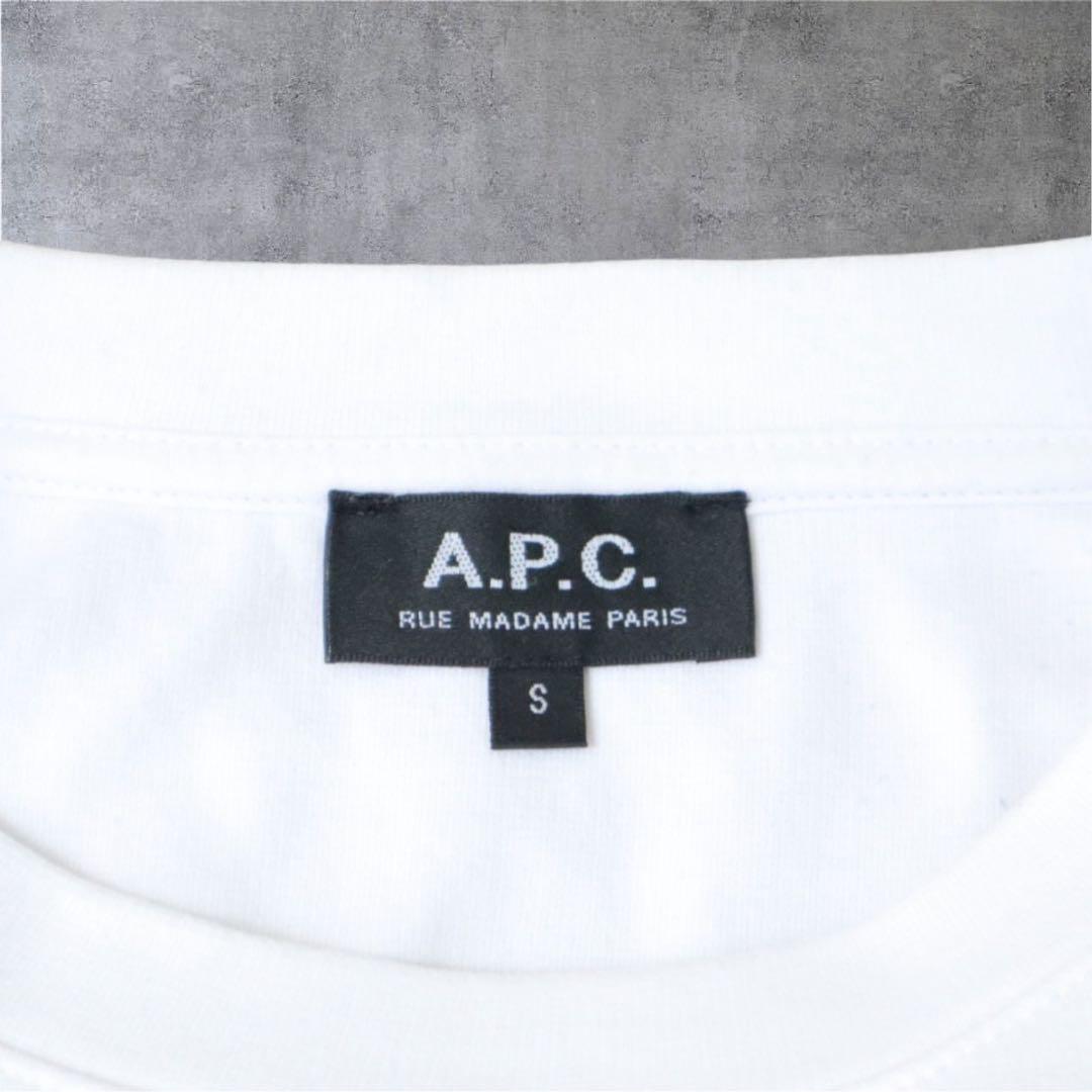 【希少】A.P.C. ROMAN with pocket emb スウェット S
