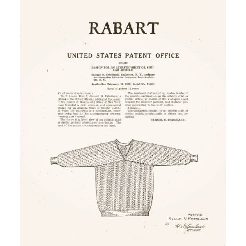 復刻 30s Champion “RABART SWEAT SHIRT” XL