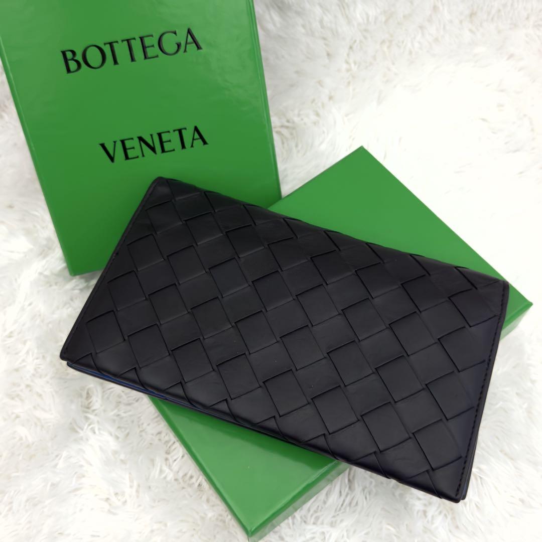極美品✨RFID内蔵 BOTTEGA VENETA ボッテガ イントレ 財布 RFID内蔵⭐️BOTTEGA VENETA ボッテガ イントレ カセット 財布