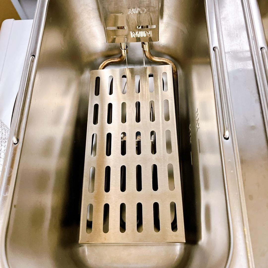 【美品】電気フライヤー 業務用 家庭用 100V 2層式 4L×2 【美品】電気フライヤー 業務用 家庭用 100V 2層式 4L×2