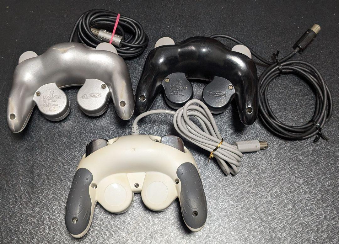 ゲームキューブ コントローラー 3個 ジャンク - メルカリ