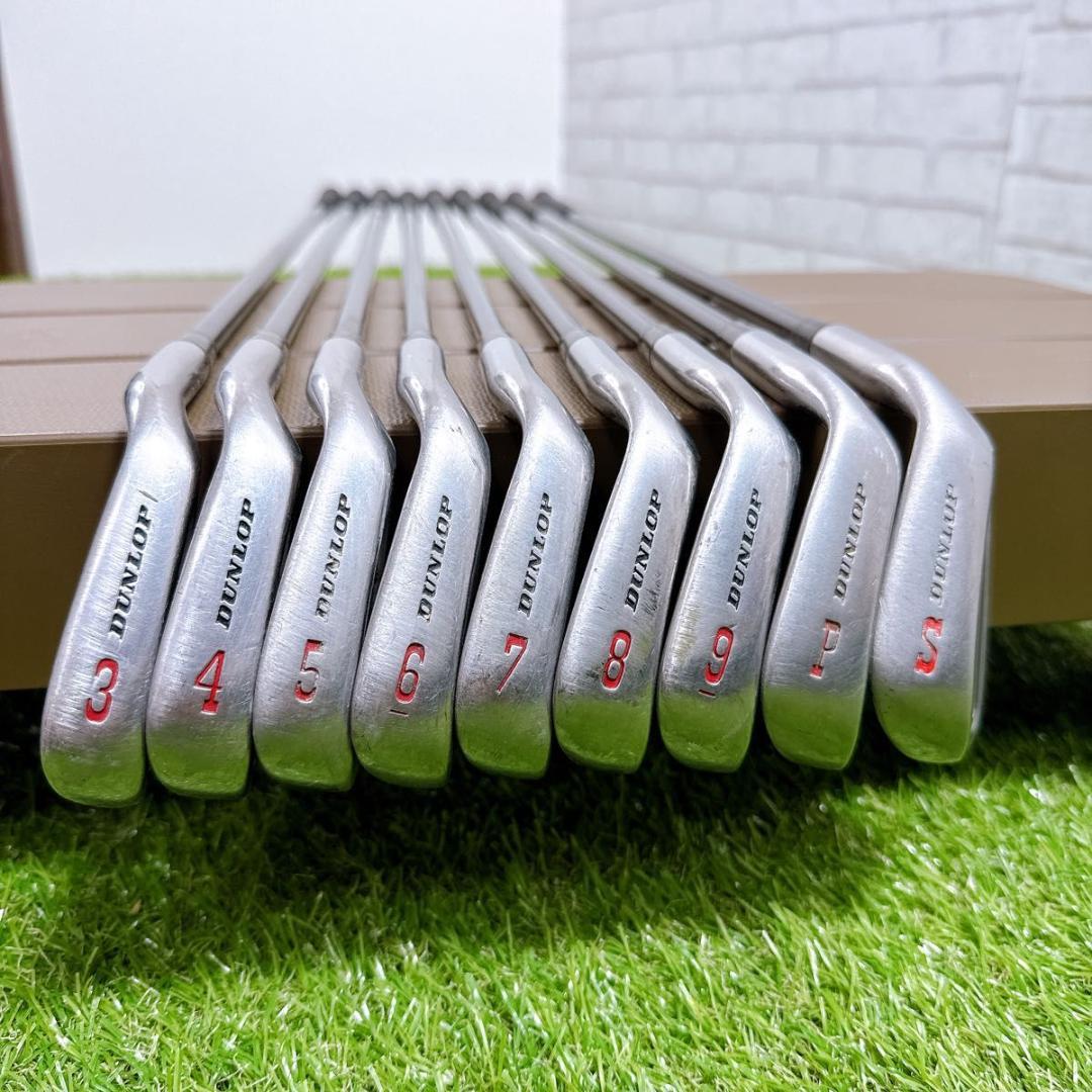 メンズ アイアン 9本セット フレックスR ダンロップ DUNLOP 右利き