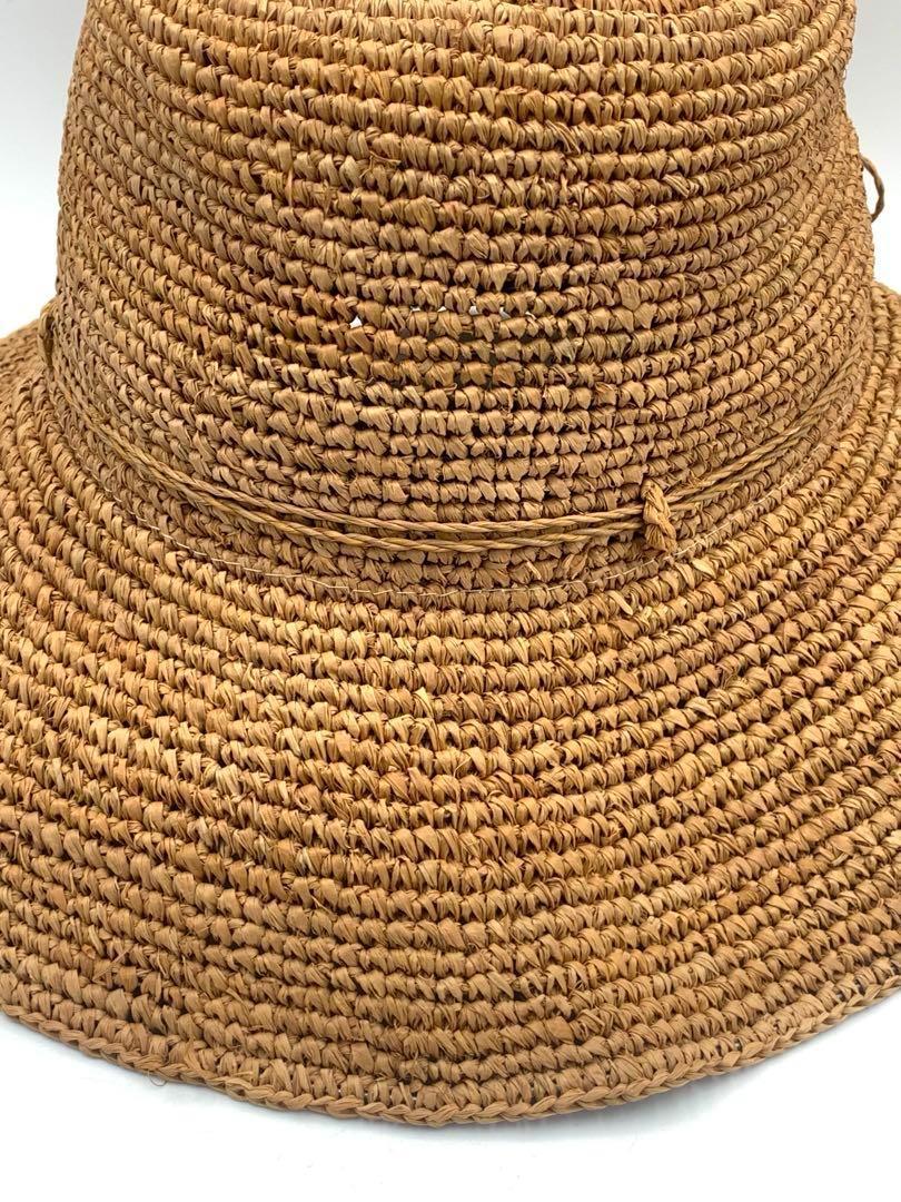 新品【ITEMS アーバンリサーチ】ラフィアハット 新品【ITEMS アーバンリサーチ】ラフィアハット