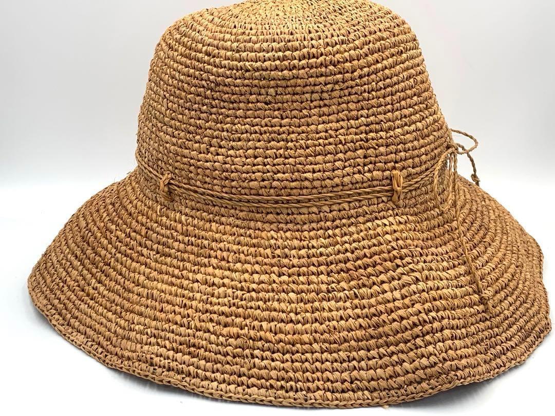 新品【ITEMS アーバンリサーチ】ラフィアハット 新品【ITEMS アーバンリサーチ】ラフィアハット