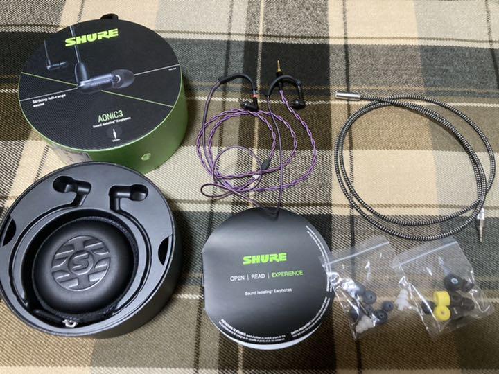 限定品安い SHURE ブラック 有線 イヤホン カナル型 CA5PL-m13585289973 シュア AONIC3 エオニック 高評価★