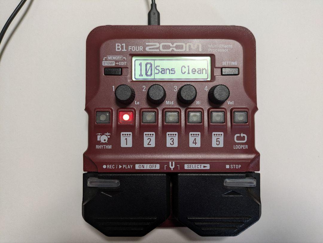 Zoom B1 FOUR マルチエフェクター