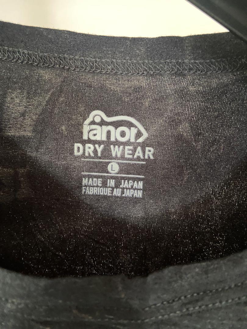 ranor(ラナー) TIEDYEING T-SHIRT BLACK