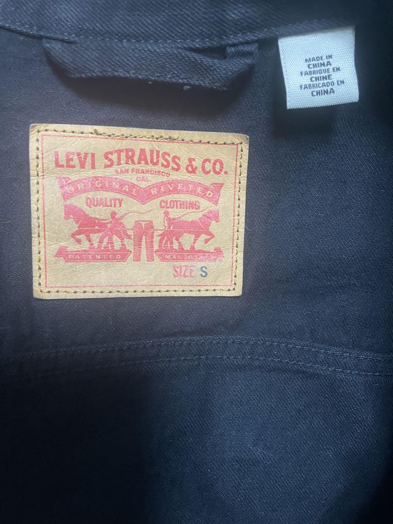 Levi's ブラック デニムジャケット