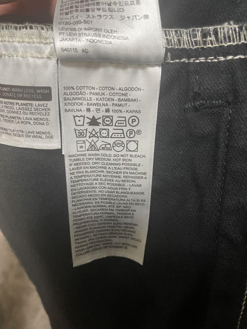 Levi's ブラック デニムジャケット