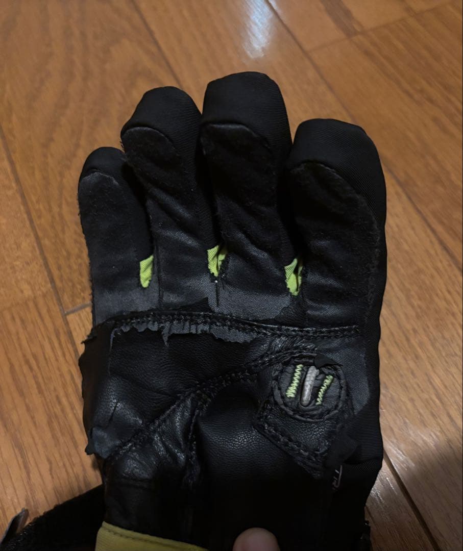 グローブ スノーグローブ レザー 革 メンズ SWANY スノーボード