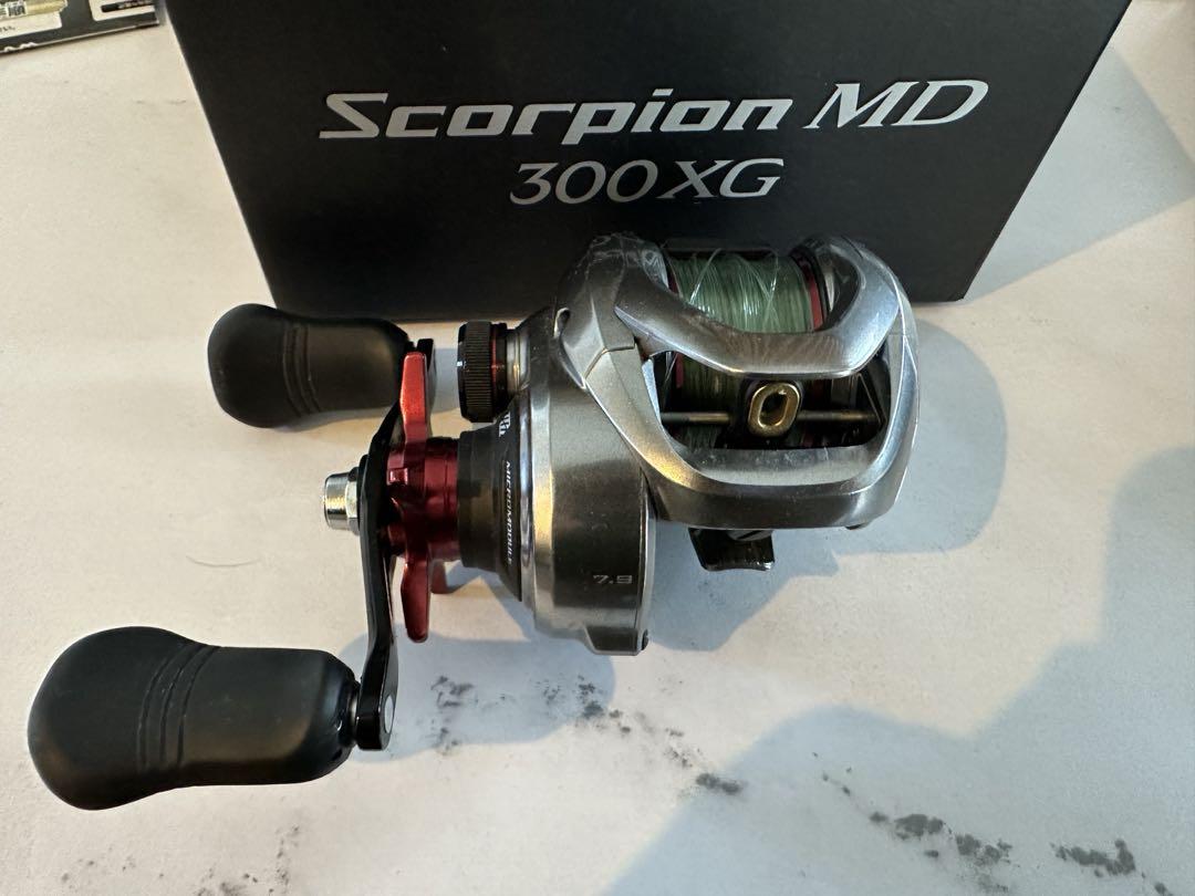 SHIMANO スコーピオンMD 300 XG ナイロン30lbライン付き SHIMANO スコーピオンMD 300 XG ナイロン30lbライン付き