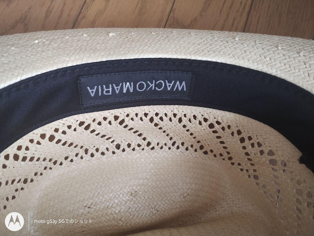 24SS WACKO MARIA PAPER HAT ペーパーハット パナマ