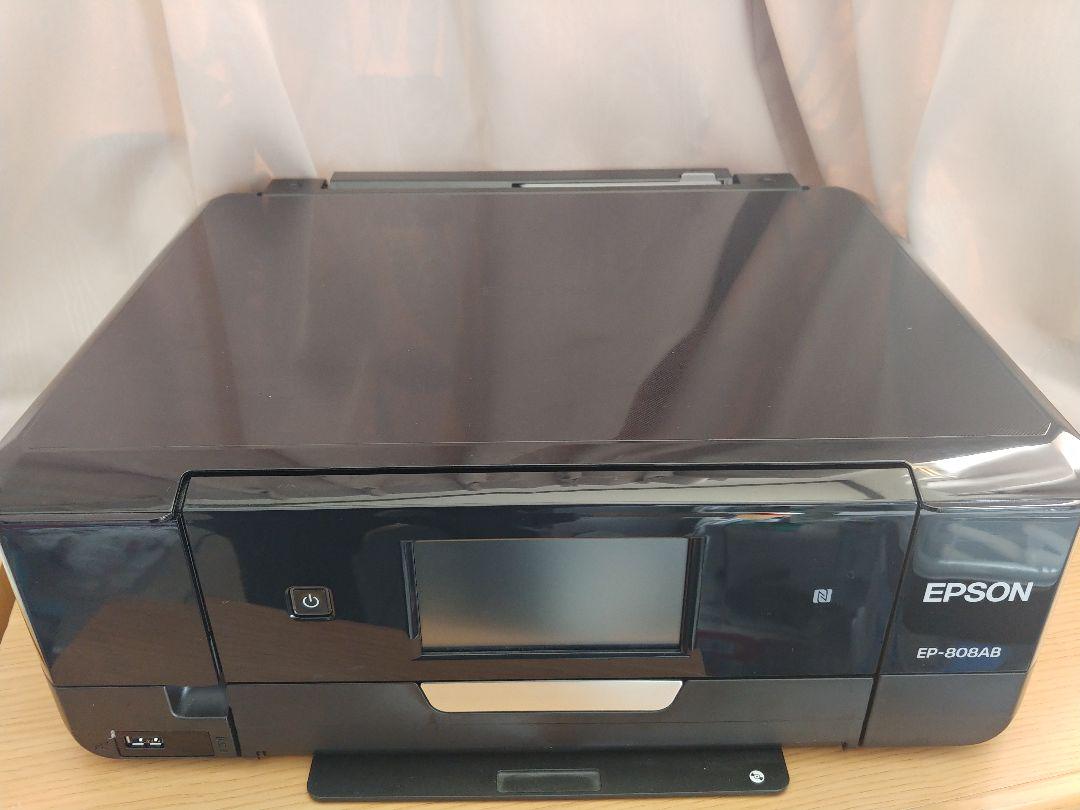 ジャンク品 EP-808AW 【送料無料】EPSON カラリオ プリンター