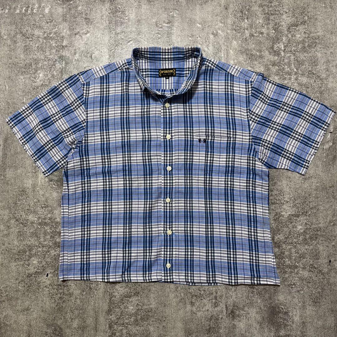 McGregor OLD 短丈　ショート丈　チェックシャツ　cityboy