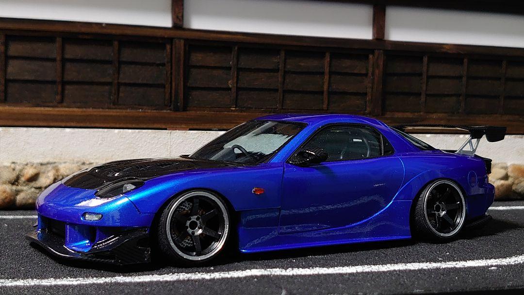 1/24 アオシマ RX-7 fd3s 完成品