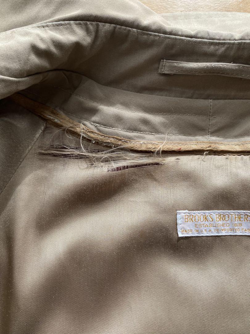 70s BrooksBrothers ステンカラーコートUSA製