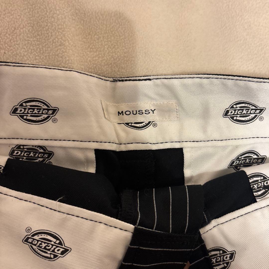 DICKIES CUT OFF MINI SKIRT 柄NAVY DICKIES CUT OFF MINI SKIRT 柄NAVY