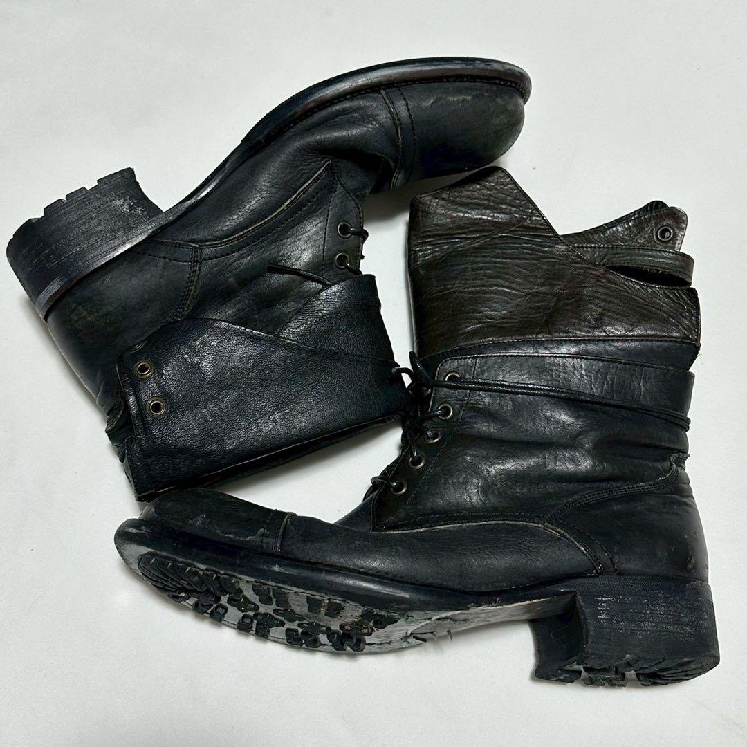 alfredo bannister 2way layered boots