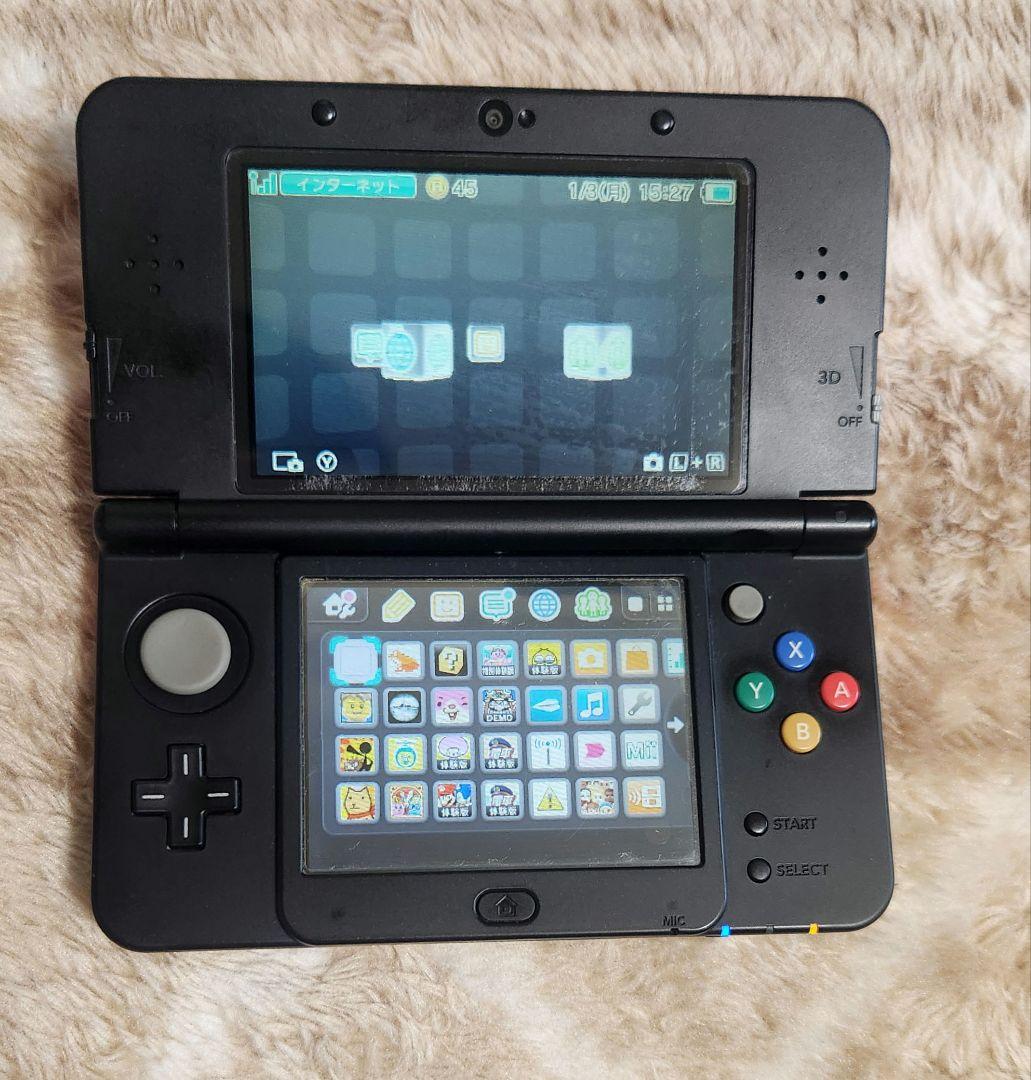 new Nintendo 3ds 黒