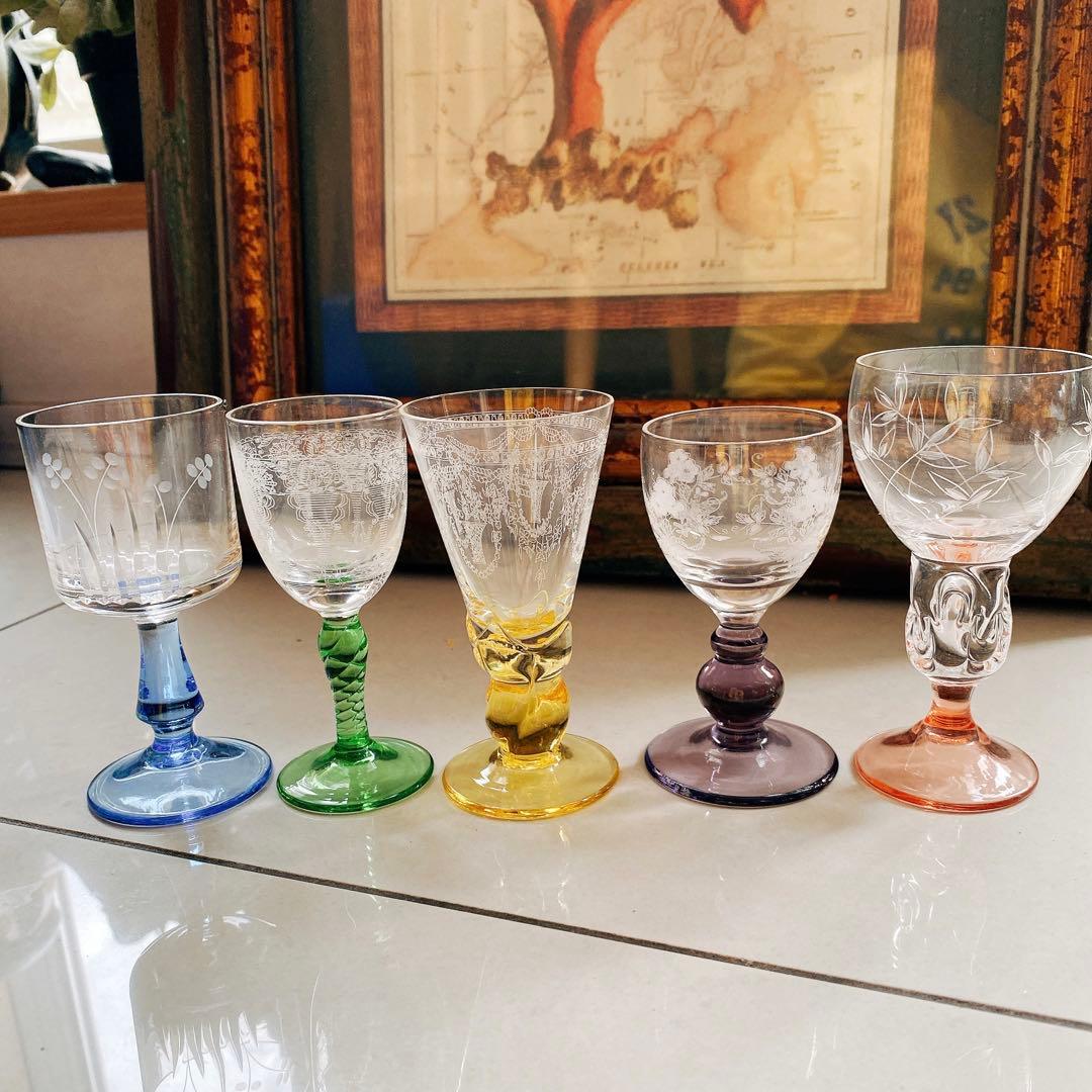 和風 Bohemia Glass ボヘミアグラス - 食器