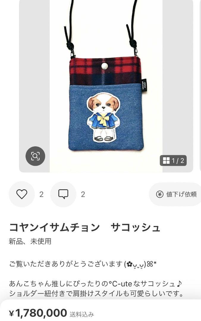 セール 海外 ゆきそらさま ご専用 コヤンイサムチョン サコッシュ トートバッグ