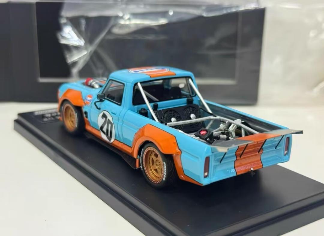HRN 1/43 フォードF-150 ドリフト 海湾塗装 ピックアップ 新品