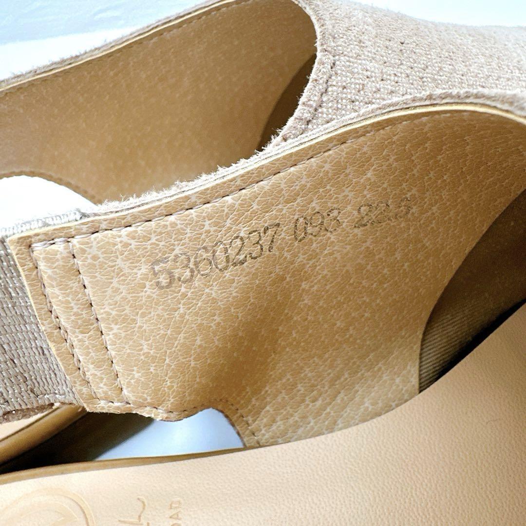 超美品✨ en あしながおじさん バックバンドミュール 22.5