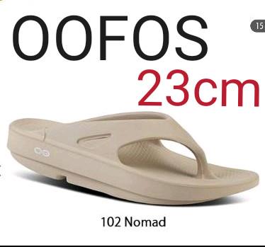 ウーフォス OOFOS リカバリーサンダル OOriginalベージュ 23cm
