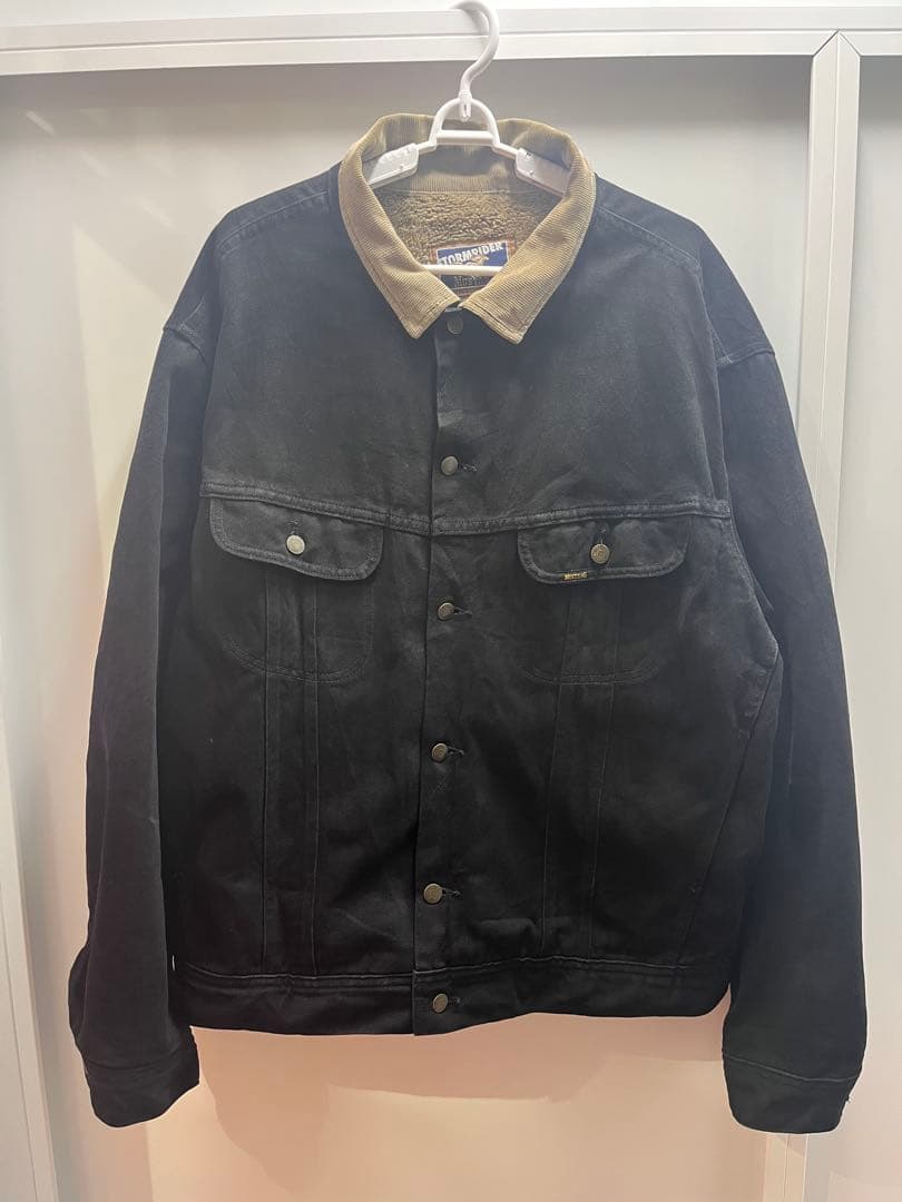 2XL マスタング ストームライダー デニムジャケット 短丈 ブラック2XL 3L