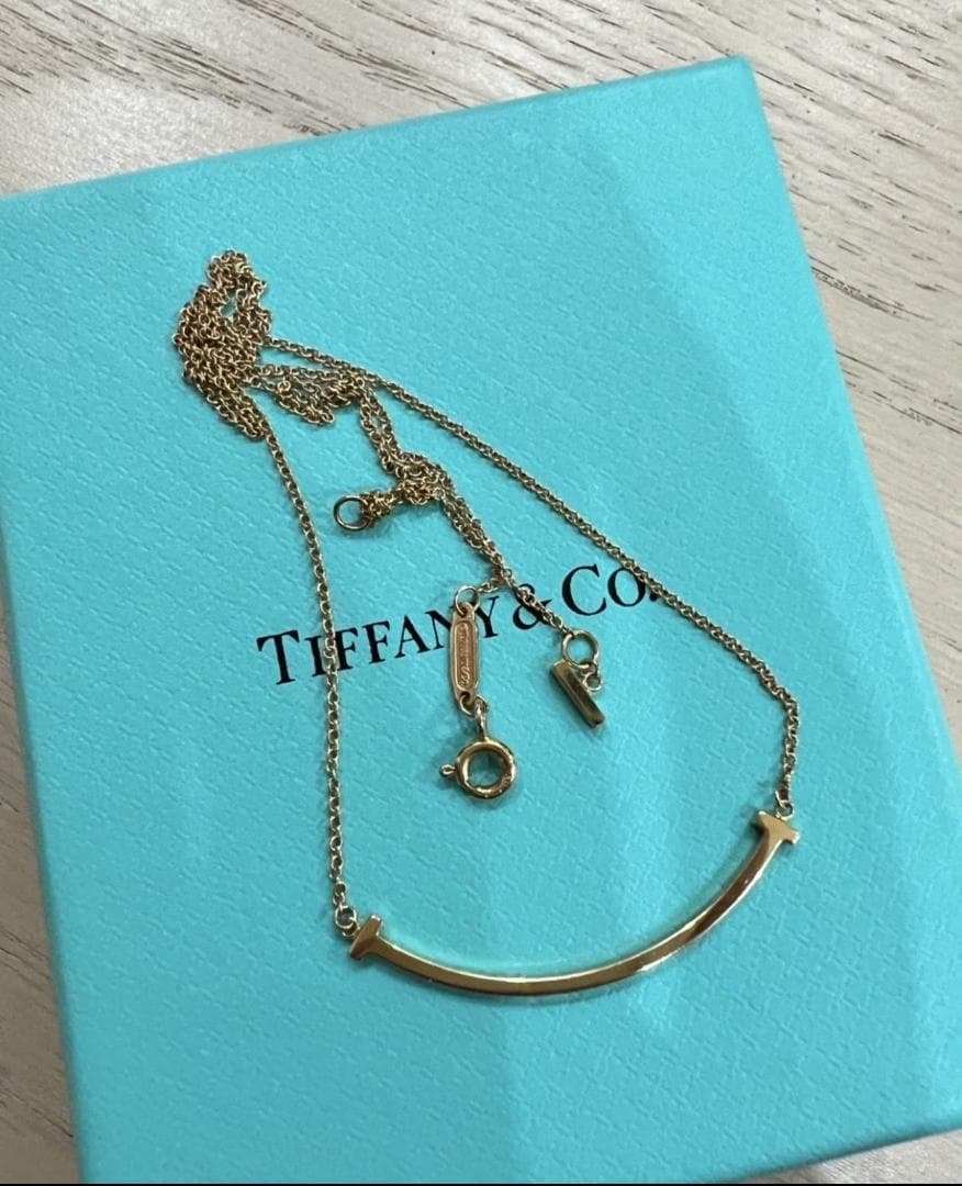 Tiffany & Co. バーネックレス ゴールド・ローズゴールド** Tiffany & Co. バーネックレス ゴールド・ローズゴールド**