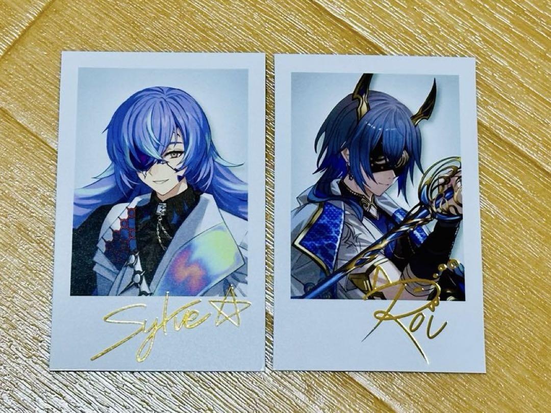 にじさんじ 小柳ロウ 星導ショウ デビューチェキ レア 箔押し
