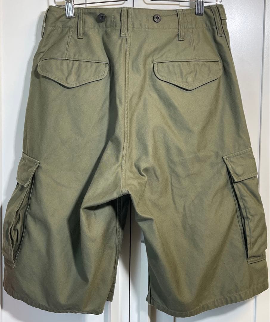 ☆試着のみ☆ナイジェルケーボン ARMY CARGO SHORT