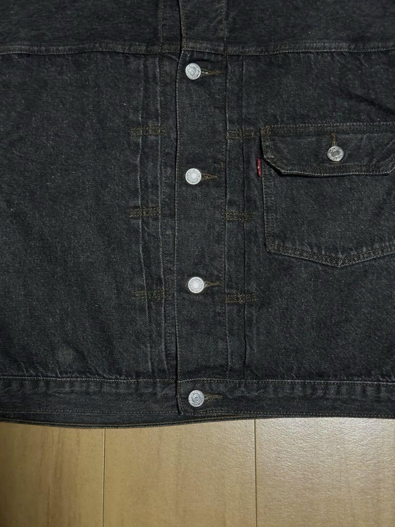 EURO Levi's 80s 1st 先染めブラックデニムジャケット - メルカリ