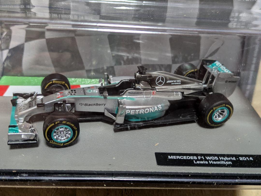 デアゴスティーニ　ルイス　ハミルトン　1/43　マクラーレン　メルセデス
