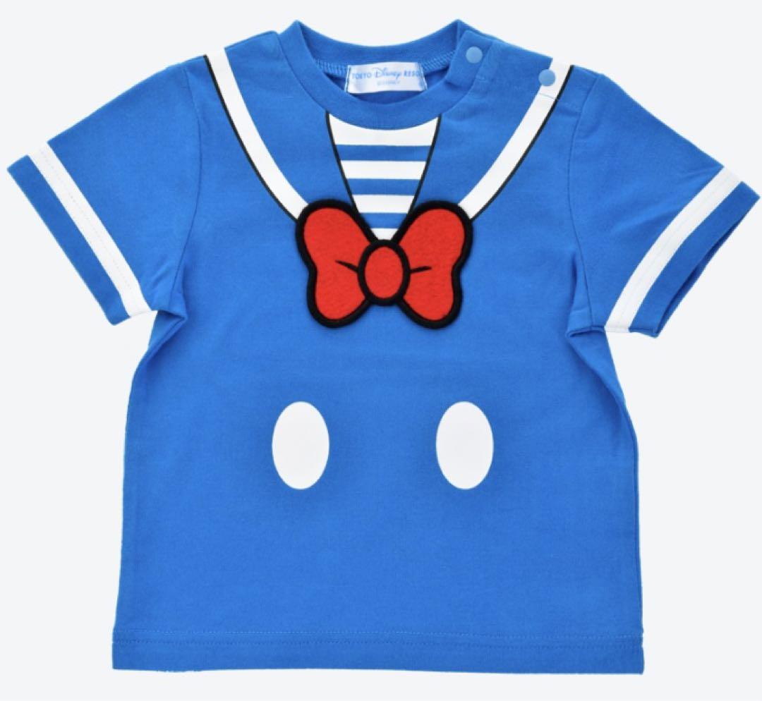 東京ディズニーリゾート限定　ドナルド　Tシャツ　パンツ　セット　90cm 新品
