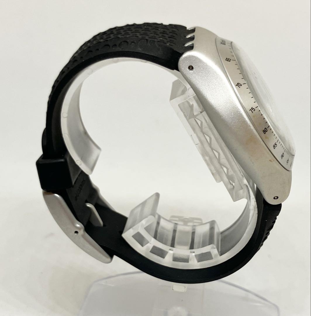 スウォッチ swatch IRONY クロノグラフ タイムカット アルミニウム