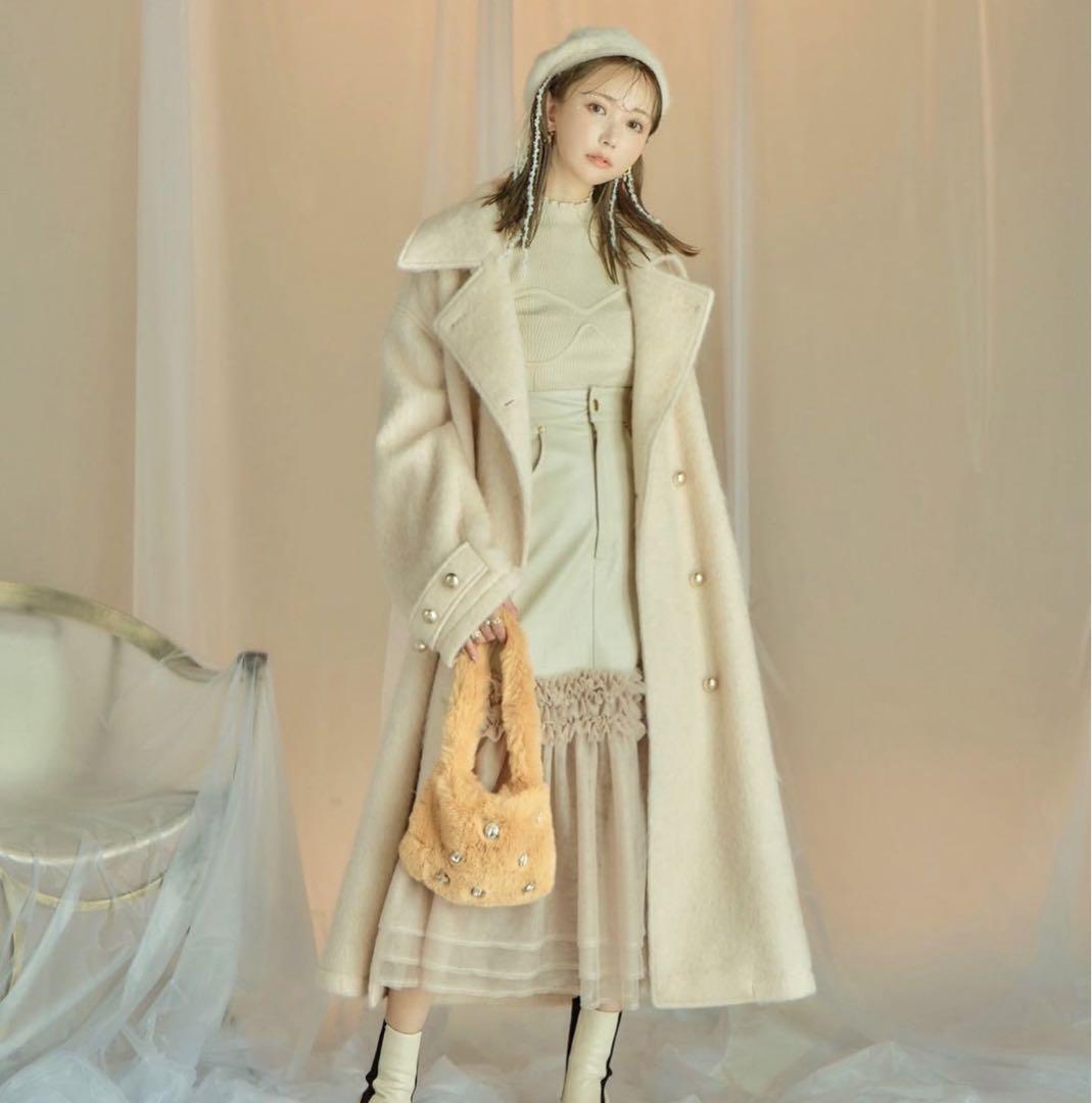 【新品タグ付き】crayme planet shaggy coat