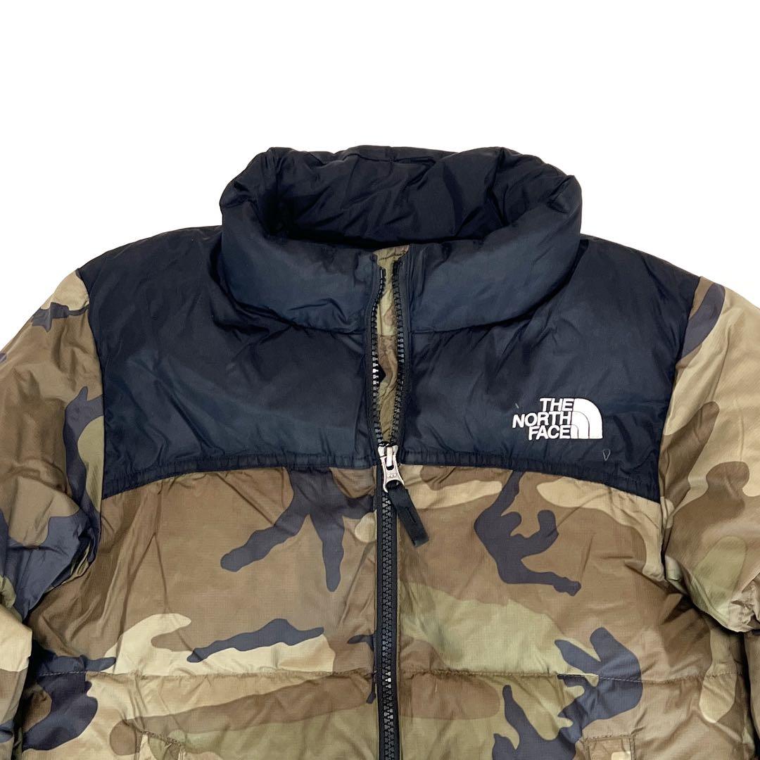THE NORTH FACE ヌプシダウンジャケット カモフラージュ 良品】THE NORTH FACE ヌプシ カモフラ 迷彩 ダウンジャケット