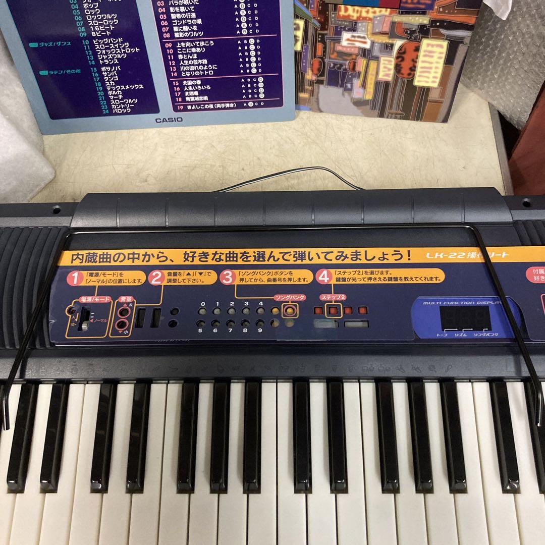 カシオ 電子ピアノ 光ナビ 電子キーボード LK-22