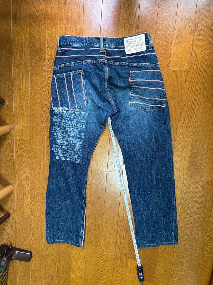 EDWIN!ビンテージデニムセットアップ・サイズM インディゴ 綿100% EDWIN!ビンテージデニムセットアップ・サイズM インディゴ 綿100%