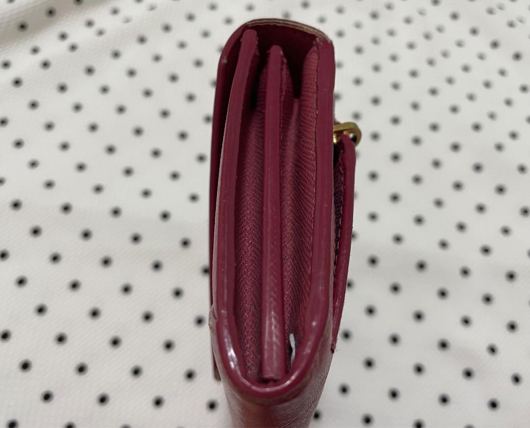 PRADA プラダ サフィアーノレザー 長財布 ピン ク