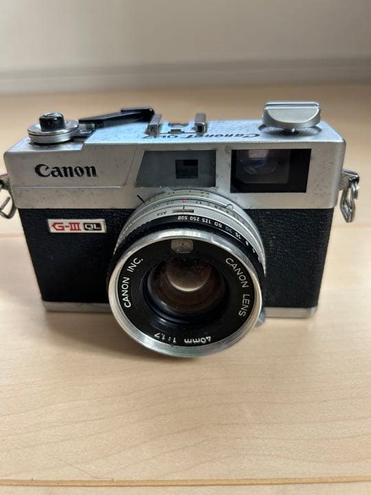 最高の QL17 Canonet Canon G-III オールドカメラ フィルムカメラ