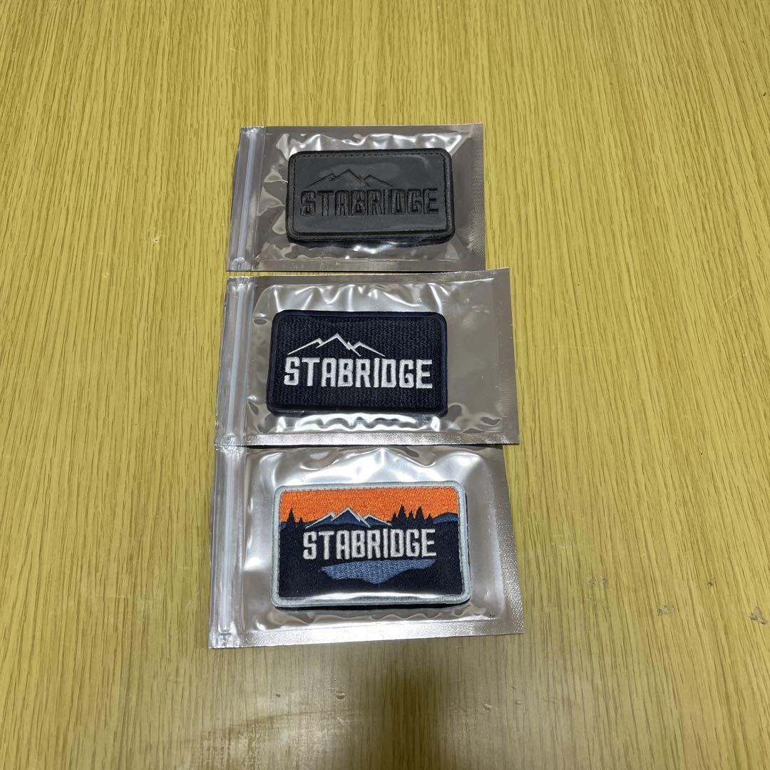 STABRIDGE REMOVABLE PATCH ワッペン3種類