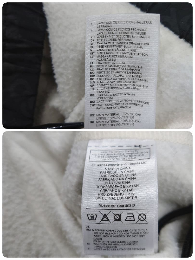 ハーフジップ ブルゾン